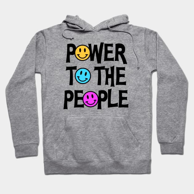 Power To The People Hoodie by Football from the Left